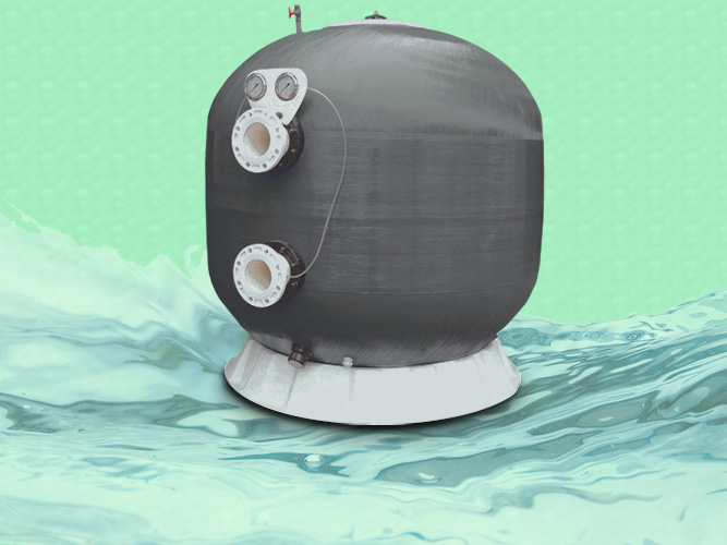 1,2 M Commercial Sand Filter