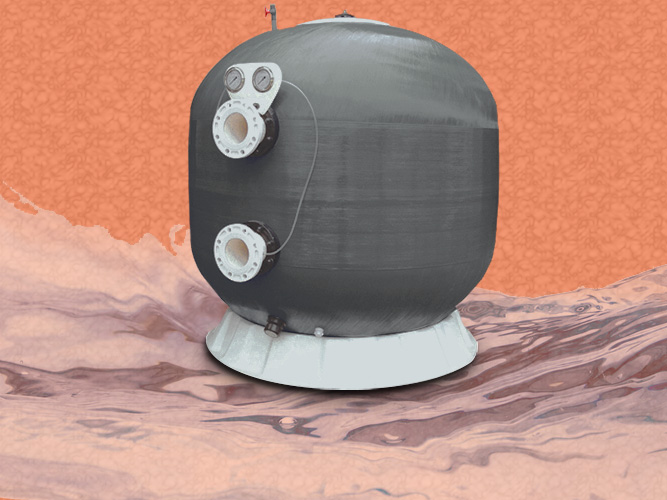 2,35 M Commercial Sand Filter