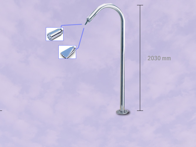 Water massage jet stand