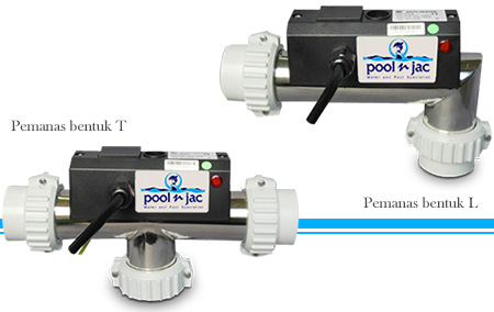 3 jenis Jacuzzi water heater