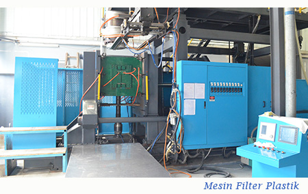 Mesin untuk mencetak tabung filter plastik kolam renang