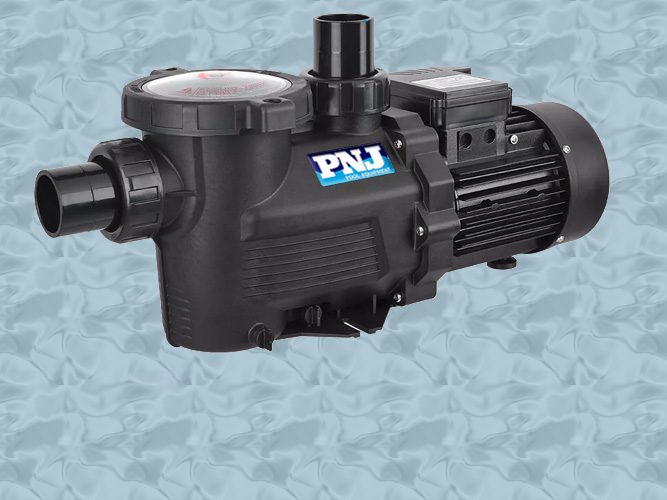 Merk pompa sirkulasi kolam renang PNJ daya 0,75 HP